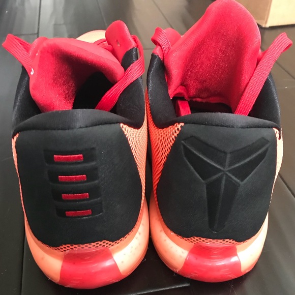 NIKE KOBE X BRIGHT CRIMSON RED LAKERS MAMBA 705317 - Picture 3 of 8